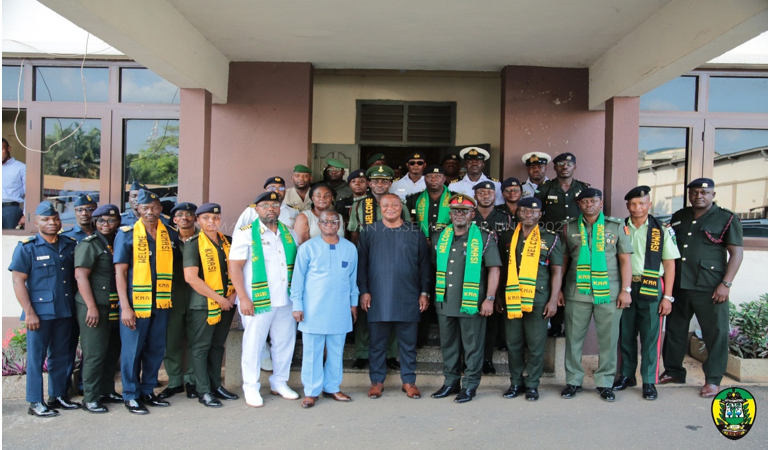 HON. SAMUEL PYNE IN A GROUP PHOTOGRAPH WITH THE DELEGATION