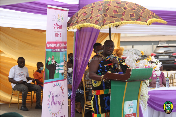 Nkwantakesehene, Nana Boakye Yam II delivering his speech