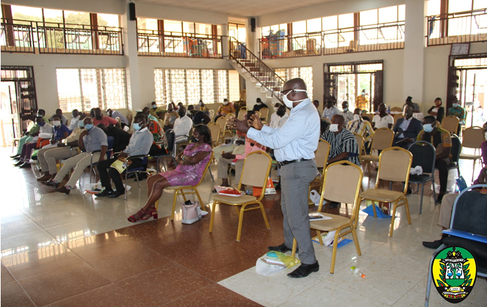 An Assembly member asking a question at the workshop