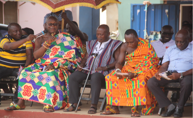 Nana Sei Atta II, addressing the gathering.