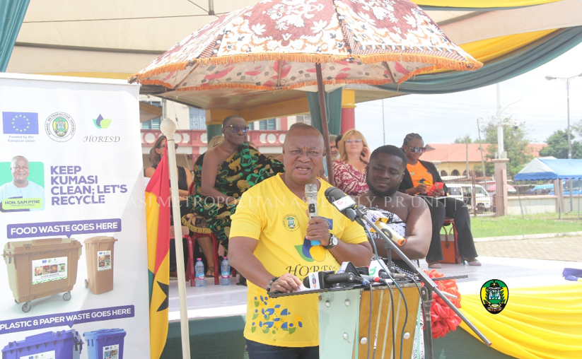 KMA LAUNCHES “KEEP KUMASI CLEAN; LET’S RECYCLE” UNDER THE HORESD PROJECT
