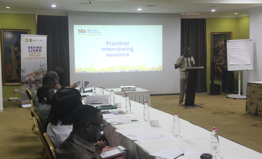 Facilitators at the Workshop were Mavis Obeng-Mensah, Communications Coordinator for BIGRS Ghana; Samuel Adu-Gyimah, NRSA; and Ahmed Nuriden from Fox FM.
