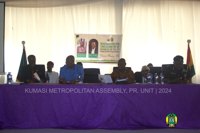 9TH KUMASI METROPOLITAN ASSEMBLY INAUGURATED
