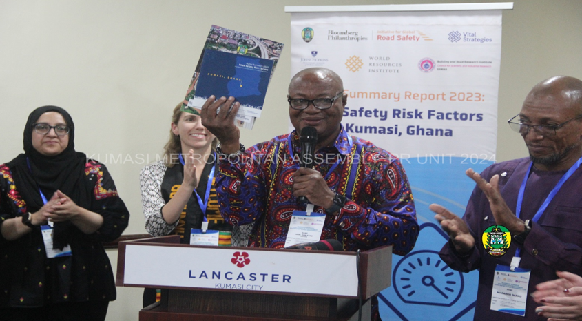 KUMASI MAYOR LAUNCHES KUMASI SUMMARY STATUS REPORT AND SPEED MANAGEMENT PLAN 
