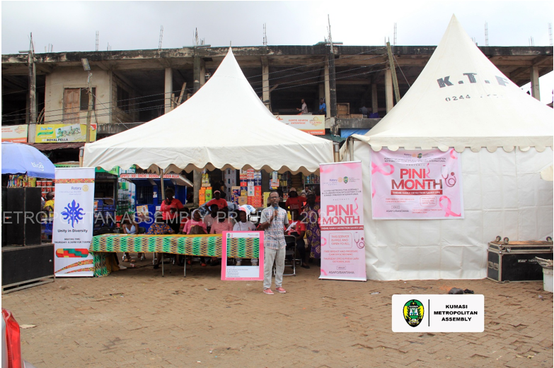 BANTAMA MARKET TRADERS EMBRACE HEALTH SCREENING, HEEDING TO PRUDENT HEALTH ADVICE