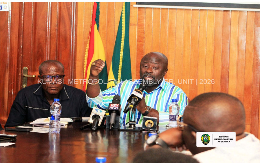 REPORT ON PRESS BRIEFING BY THE KUMASI METROPOLITAN ASSEMBLY (KMA)
