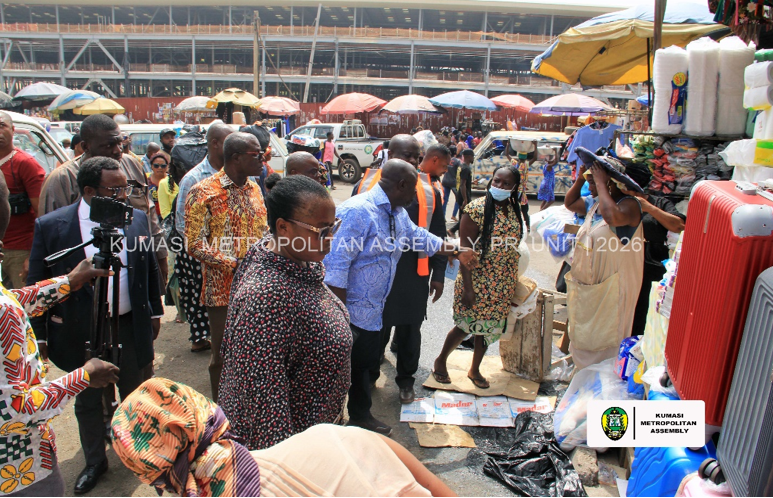 KMA BOSS INSPECTION TOUR UNCOVERS SANITATION BREACHES AT KROBO ODUMASE (K.O)