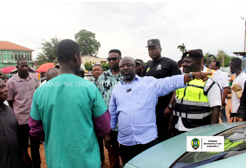 KMA BEGINS DEMOLITION OF STRUCTURES AND TREES ALONG SANTASI-ASOKWA STRETCH FOR DUAL CARRIAGEWAY PROJECT