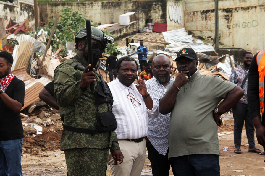 KMA DEMOLISHES UNAUTHORISED STRUCTURES AT BAYAKASUA SLUM TO IMPROVE PUBLIC SAFETY AND SANITATION