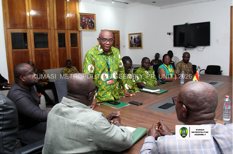 KUMASI MAYOR CALLS FOR STRONGER KMA-KNUST TIES FOR DEVELOPMENT