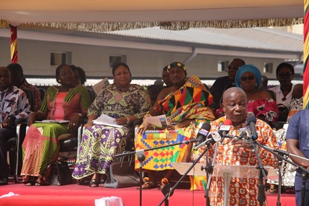 FIRST LADY AND LADY JULIA INAUGURATE NEW MOTHER AND BABY UNIT AT KATH. 