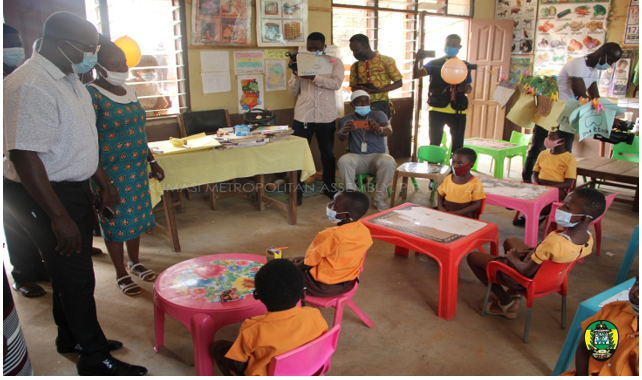 KUMASI MAYOR JOIN PUPILS TO MARK ‘2021 MY FIRST DAY AT SCHOOL’
